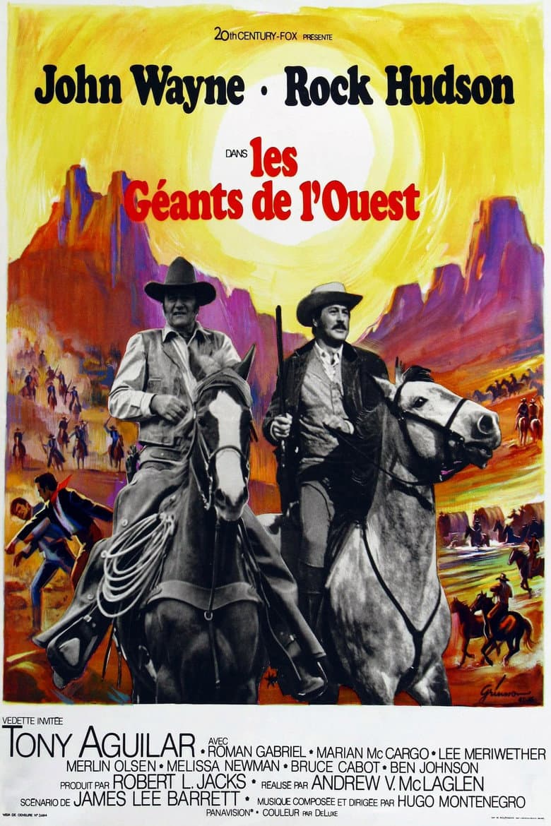 Affiche de Les Géants de l'Ouest