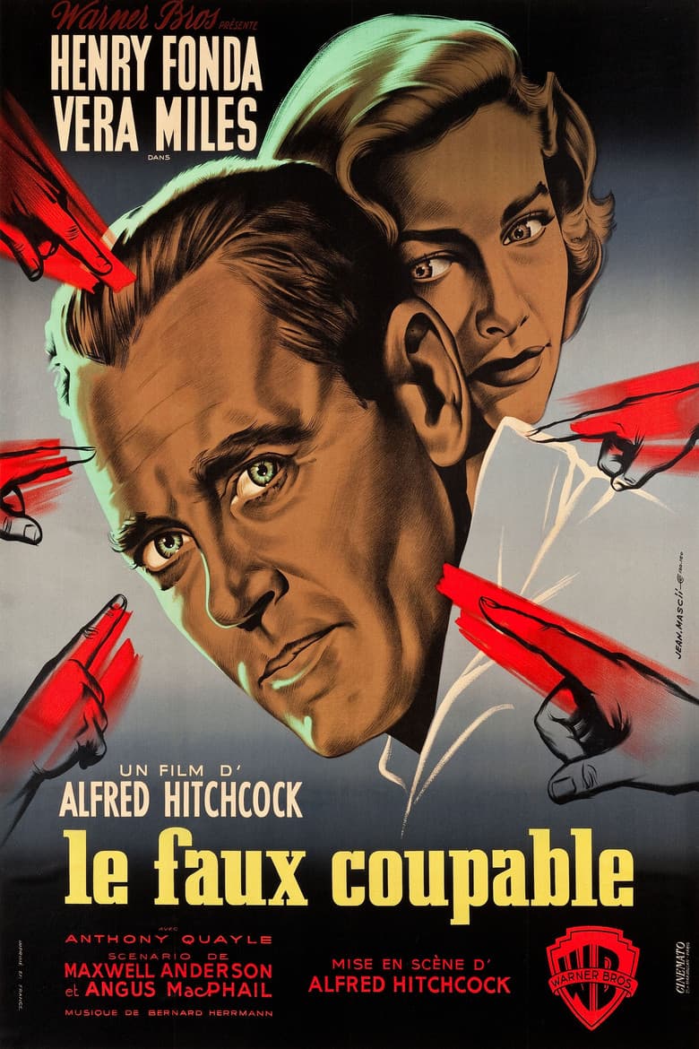 Affiche de Le Faux coupable