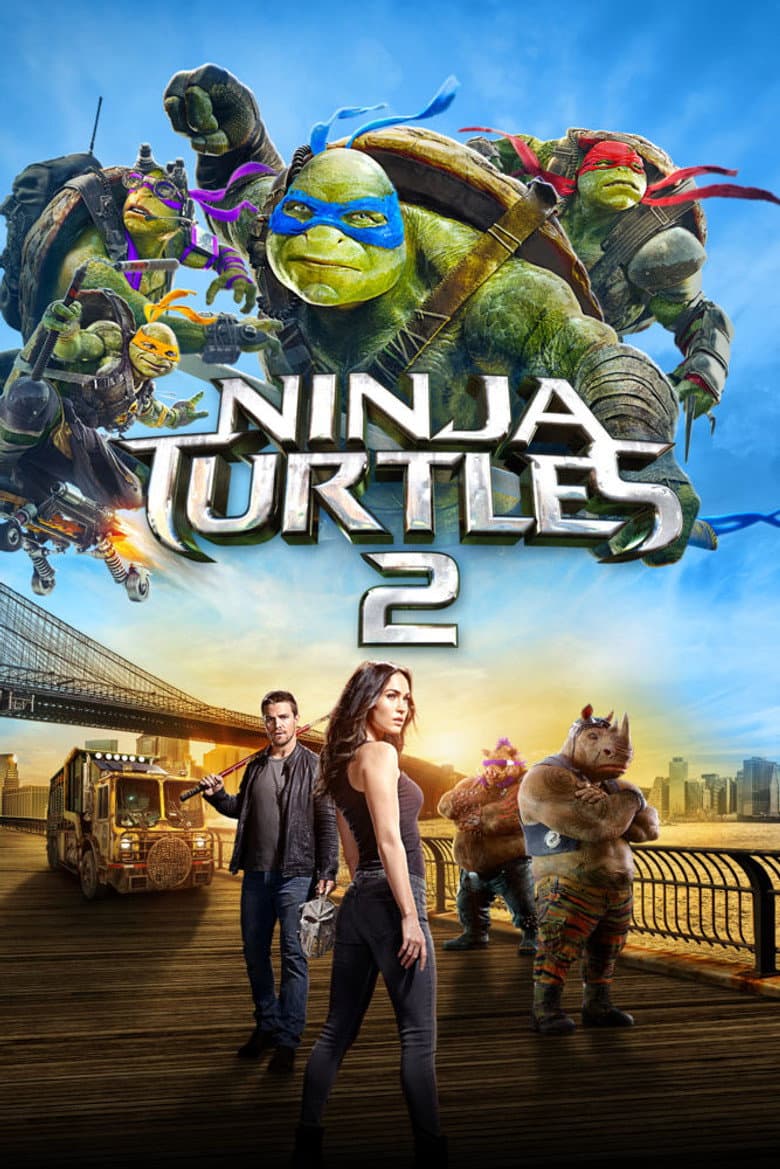 Affiche de Ninja Turtles 2