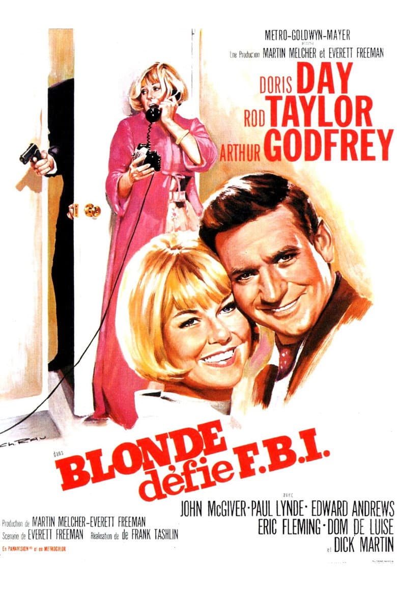 Affiche de La blonde défie le FBI