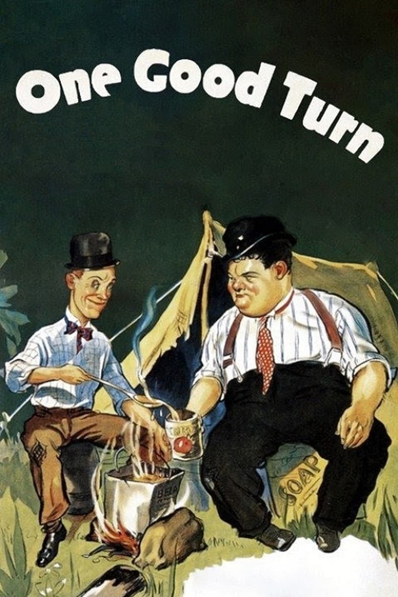Affiche de Laurel et Hardy - Les Deux Campeurs