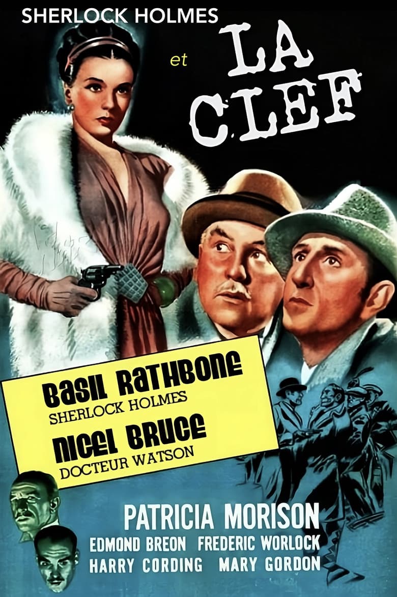 Affiche de Sherlock Holmes et la clef