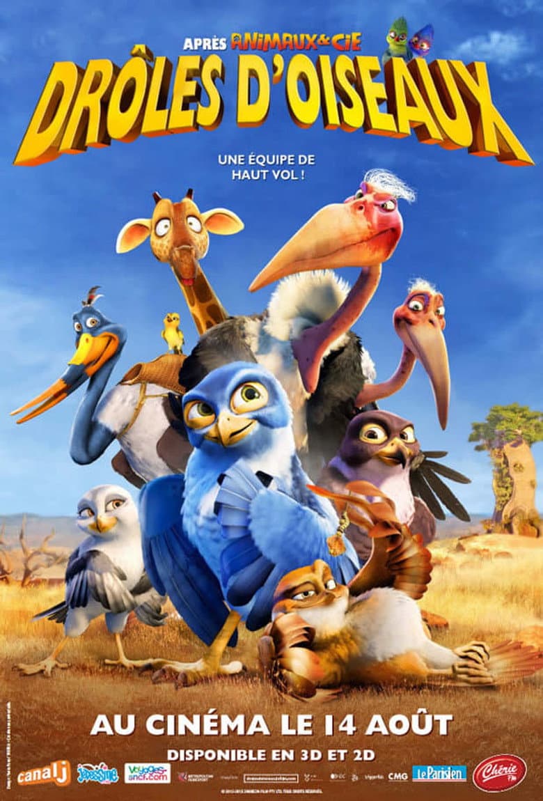 Affiche de Drôles d'oiseaux