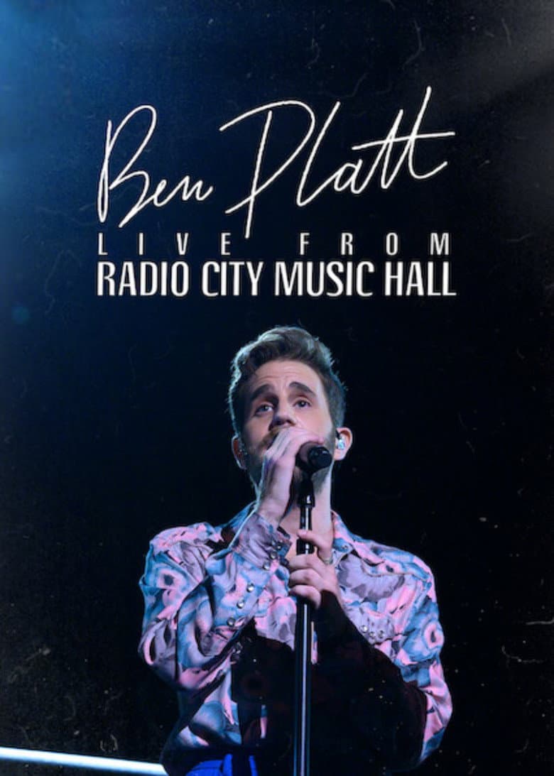 Affiche de Ben Platt: Live from Radio City Music Hall
