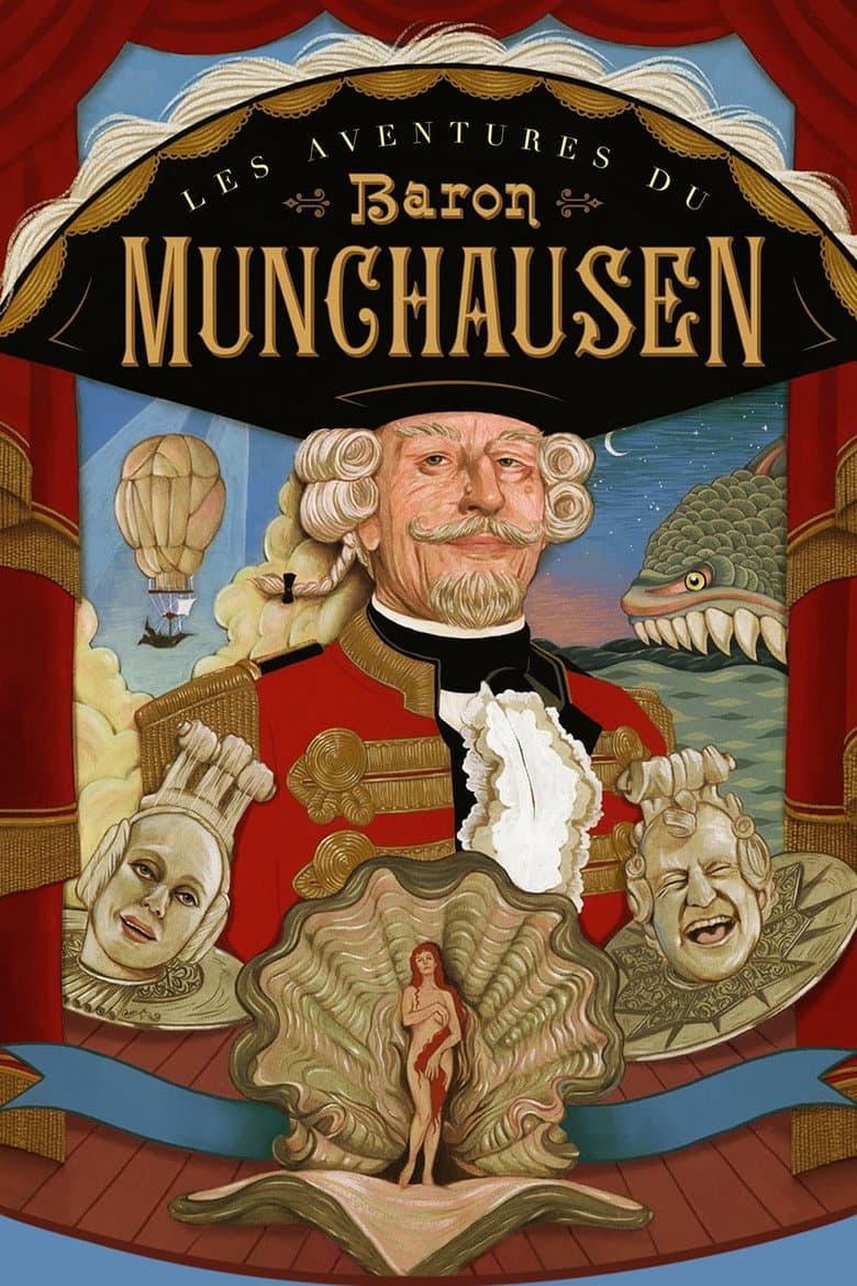 Affiche de Les Aventures du baron de Münchausen