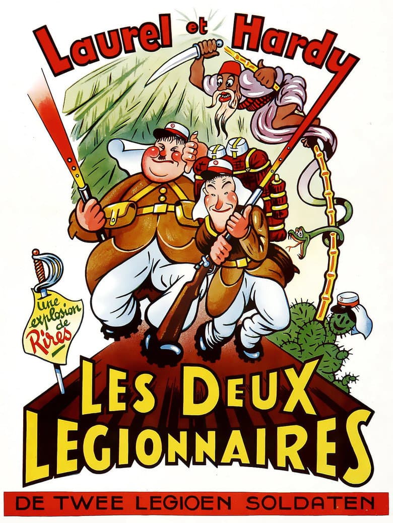 Affiche de Laurel Et Hardy - Les Deux Légionnaires