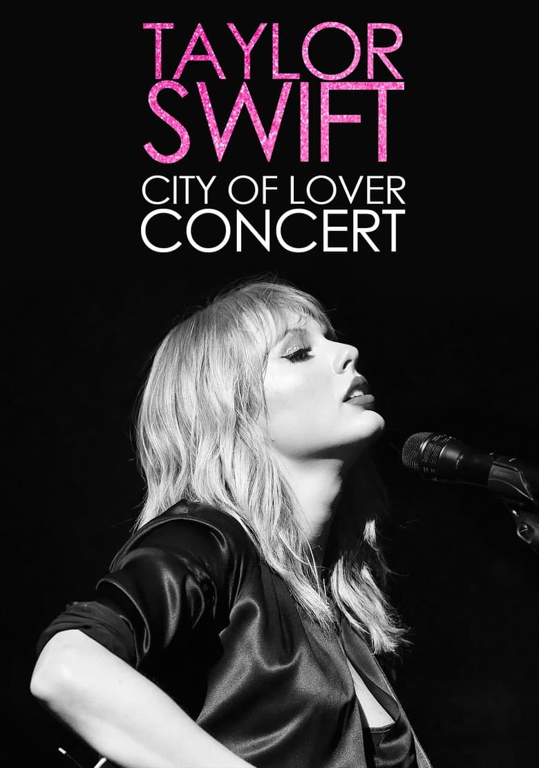 Affiche de Taylor Swift City of Lover Concert