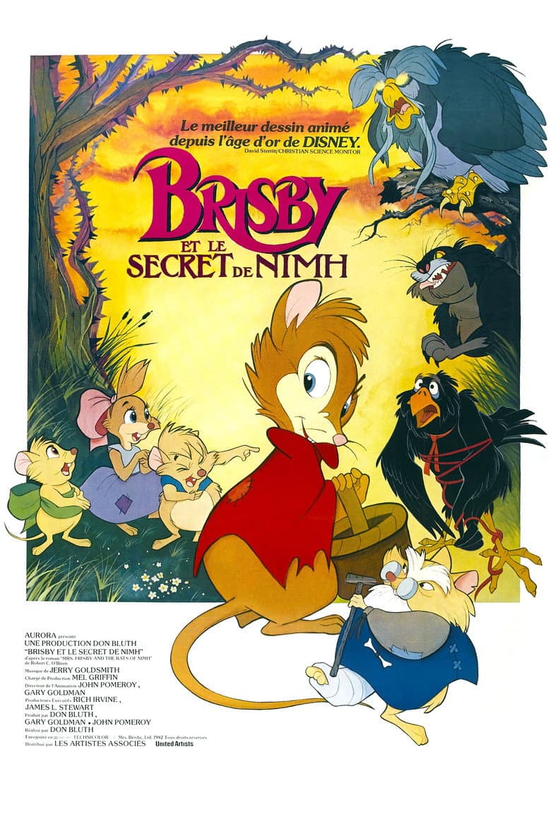 Affiche de Brisby et le Secret de NIMH