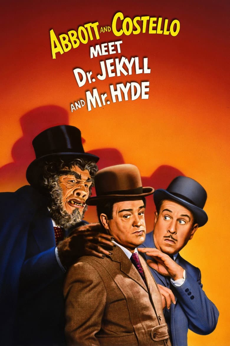 Affiche de Deux nigauds contre le Docteur Jekyll et M. Hyde