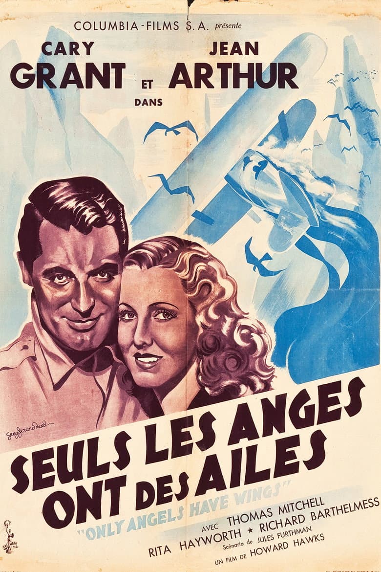 Affiche de Seuls les anges ont des ailes
