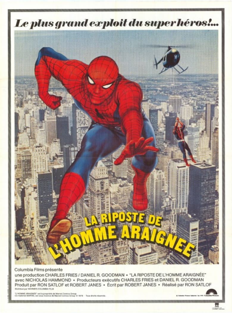 Affiche de La Riposte de l'homme-araignée