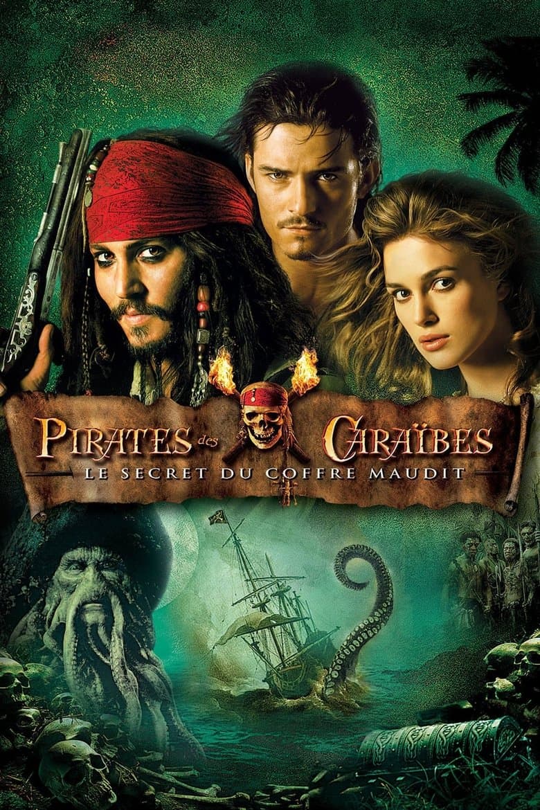 Affiche de Pirates des Caraïbes : Le Secret du coffre maudit