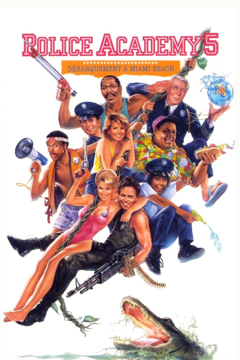 Affiche de Police Academy 5 : Débarquement à Miami Beach