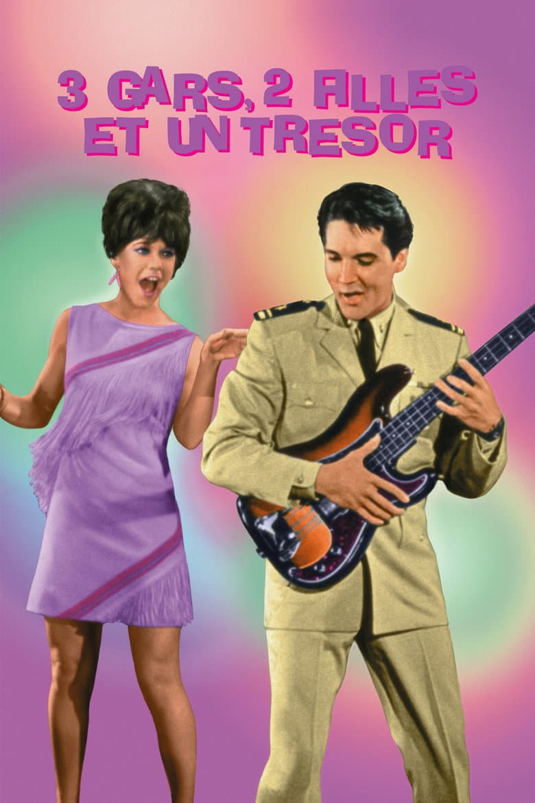 Affiche de Trois gars, deux filles... un trésor