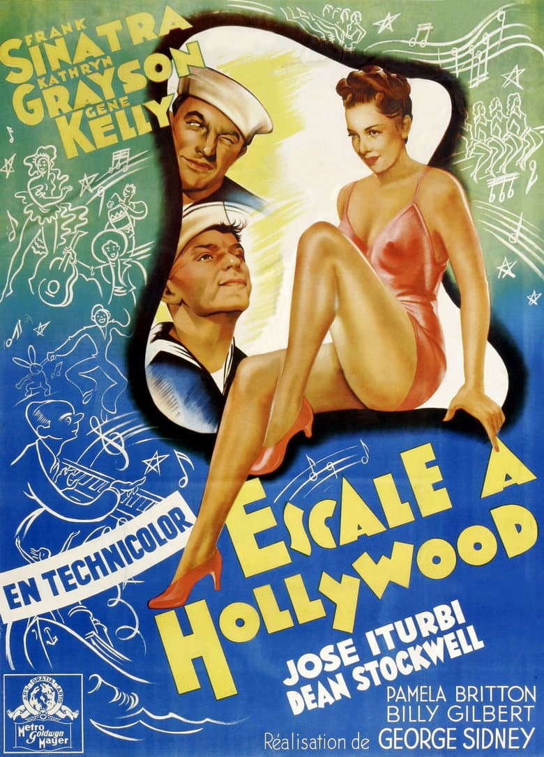 Affiche de Escale à Hollywood