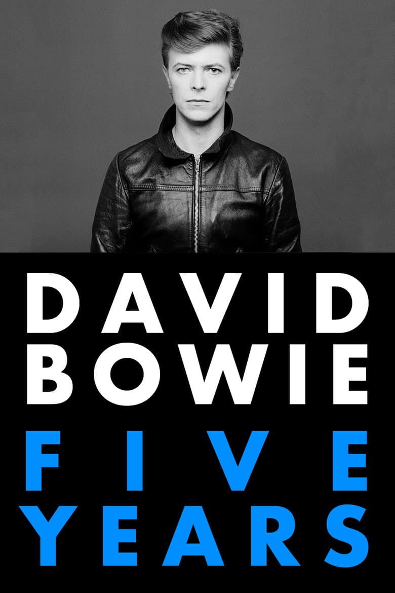 Affiche de David Bowie en cinq actes
