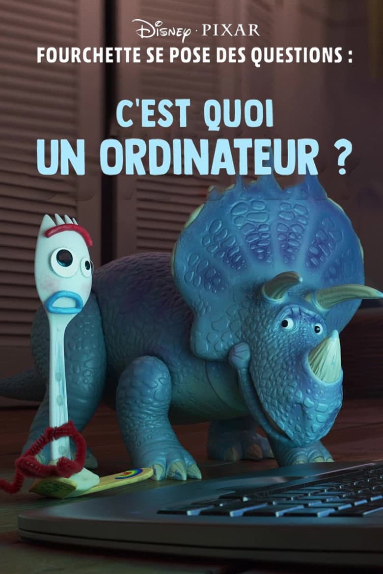 Affiche de Fourchette se pose des questions : c'est quoi un ordinateur ?