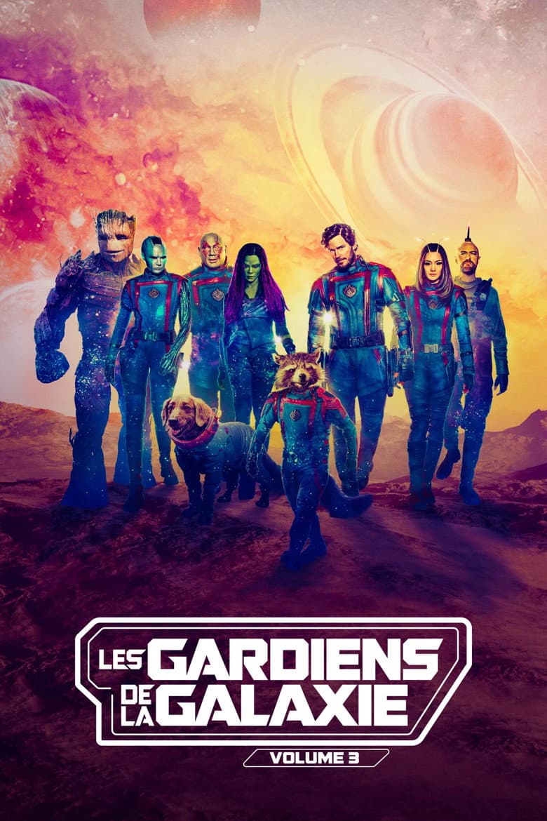 Affiche de Les Gardiens de la Galaxie : Volume 3