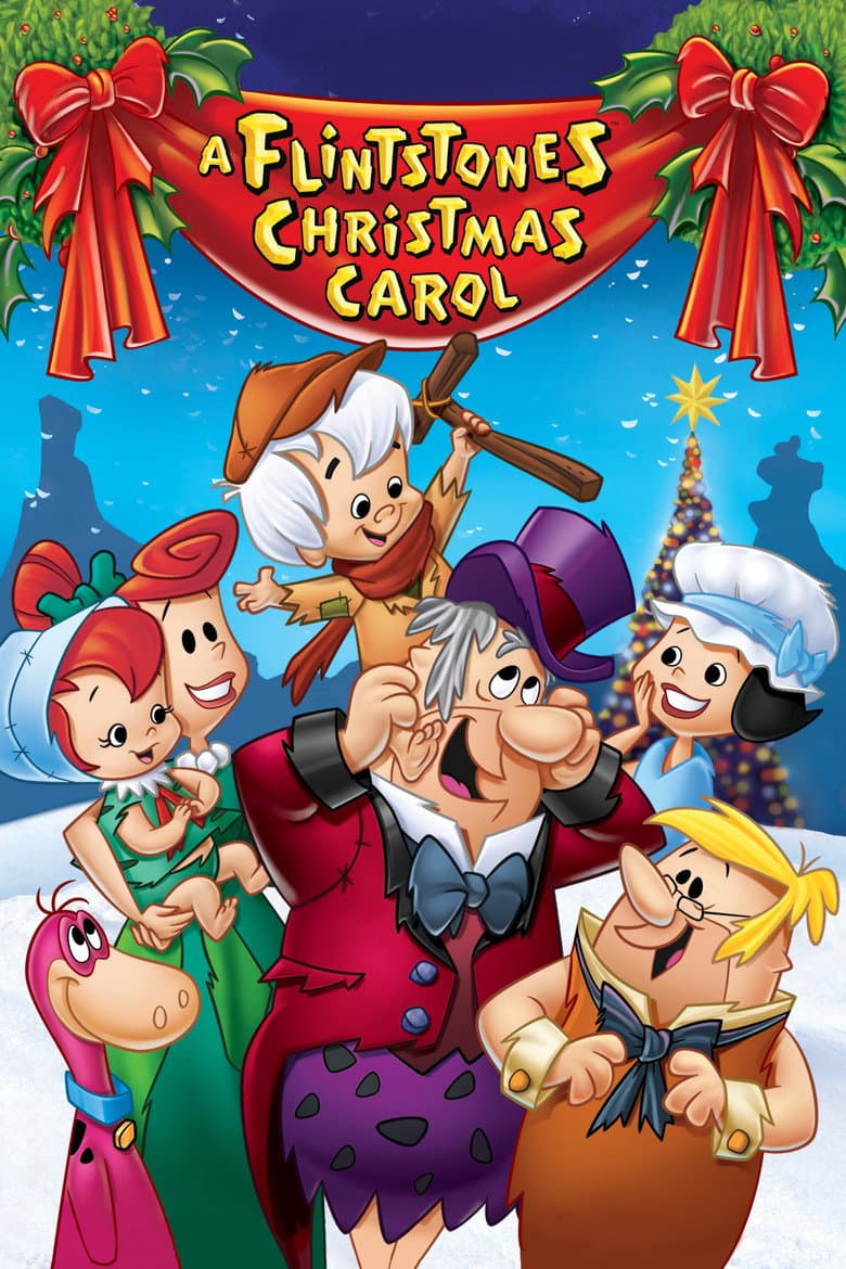 Affiche de Le chant de Noël des Pierrafeu