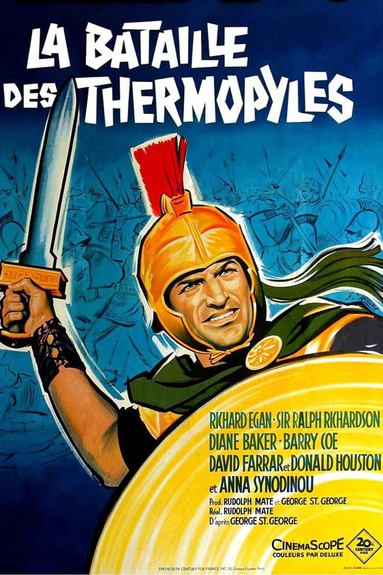 Affiche de La Bataille des Thermopyles