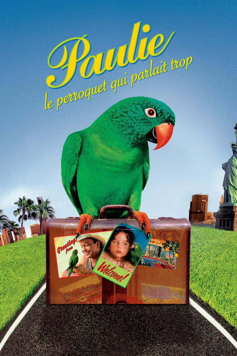 Affiche de Paulie, le perroquet qui parlait trop