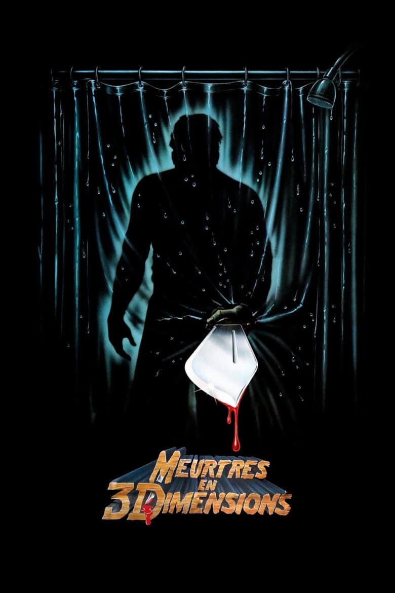 Affiche de Vendredi 13, chapitre 3 : Meurtres en 3 dimensions