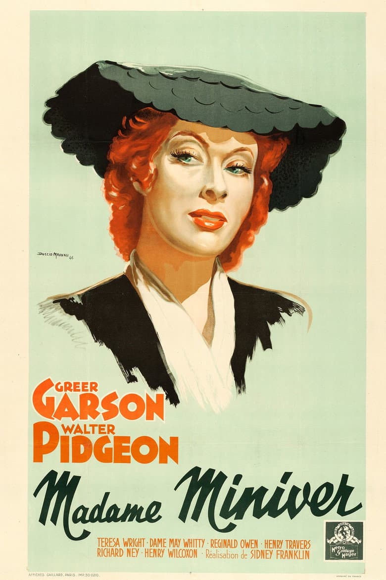Affiche de Madame Miniver