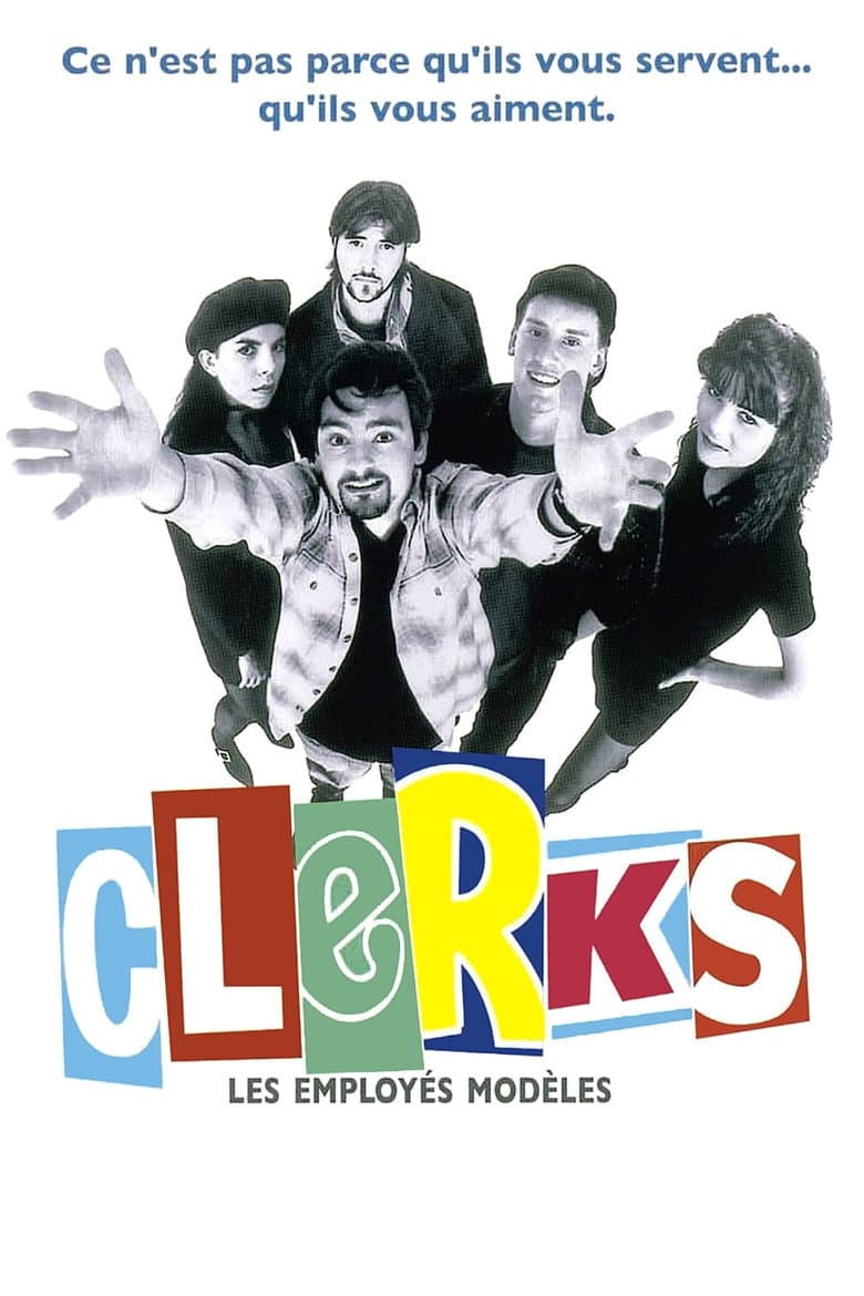 Affiche de Clerks, les employés modèles