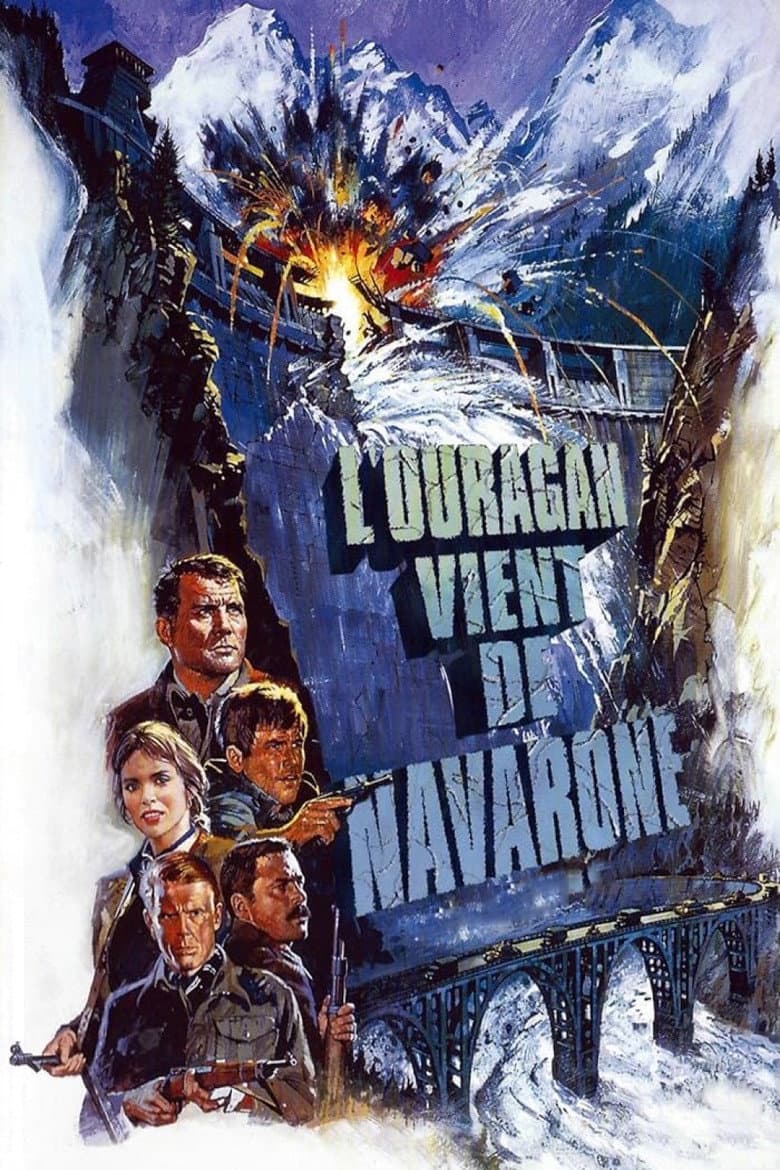 Affiche de L'ouragan vient de Navarone
