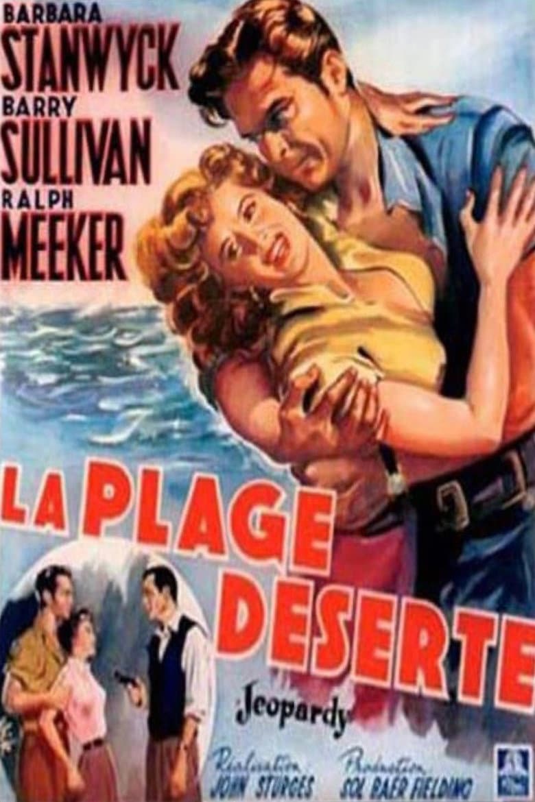 Affiche de La Plage déserte