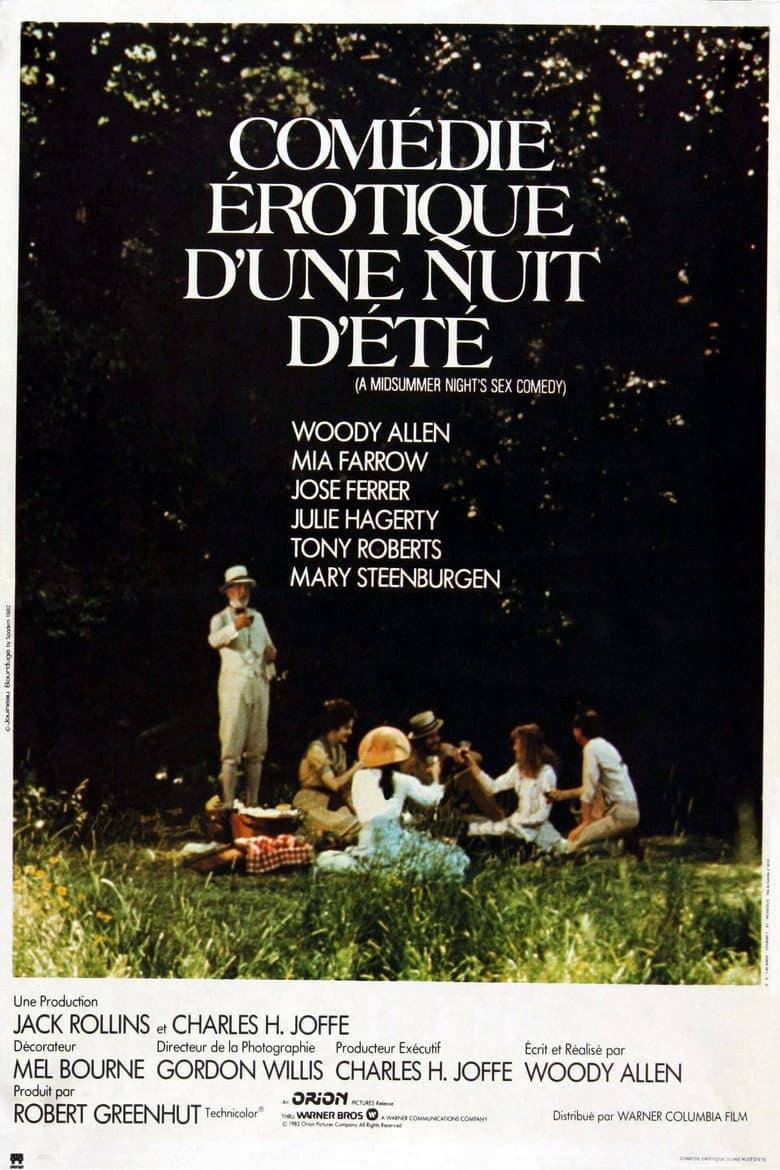 Affiche de Comédie érotique d'une nuit d'été