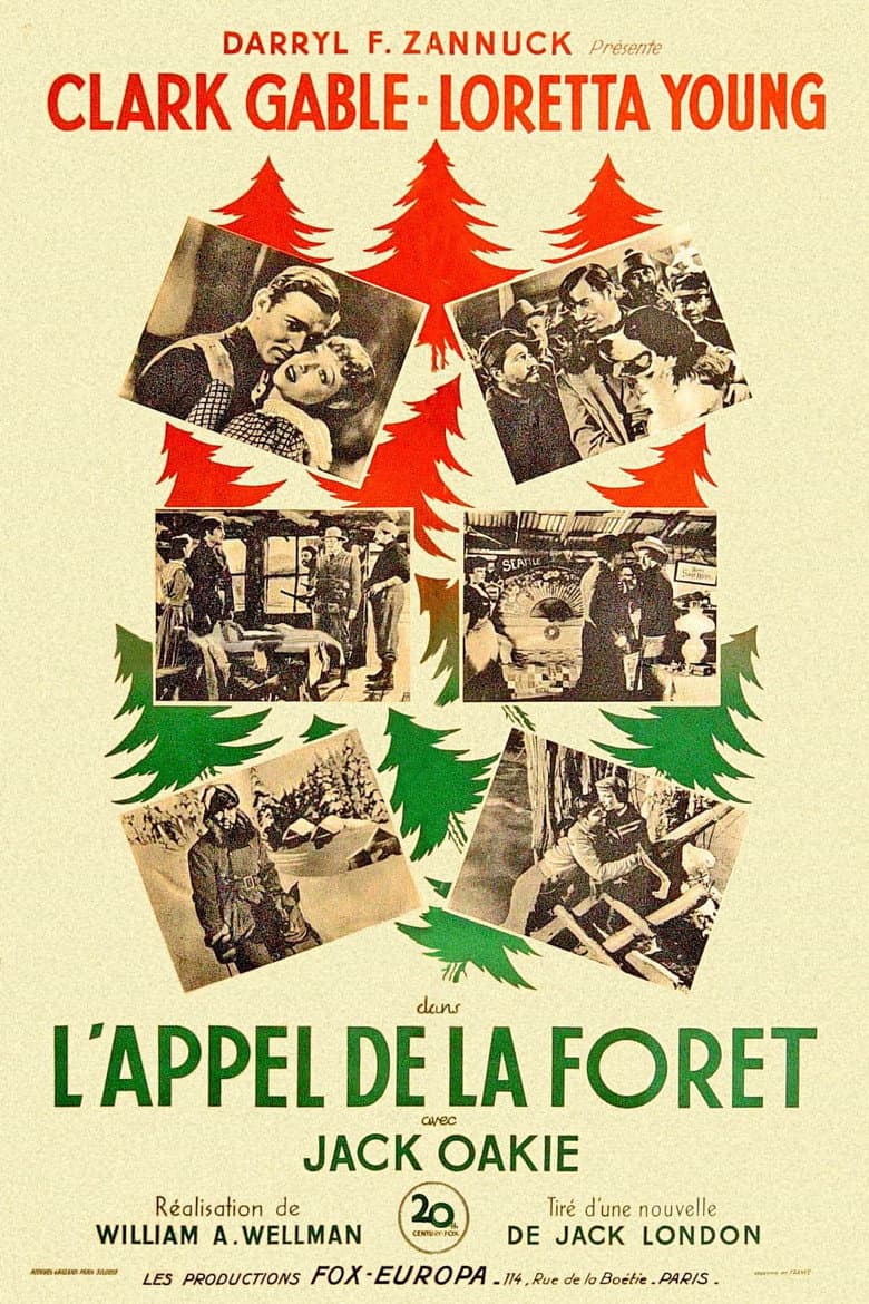 Affiche de L'Appel de la forêt