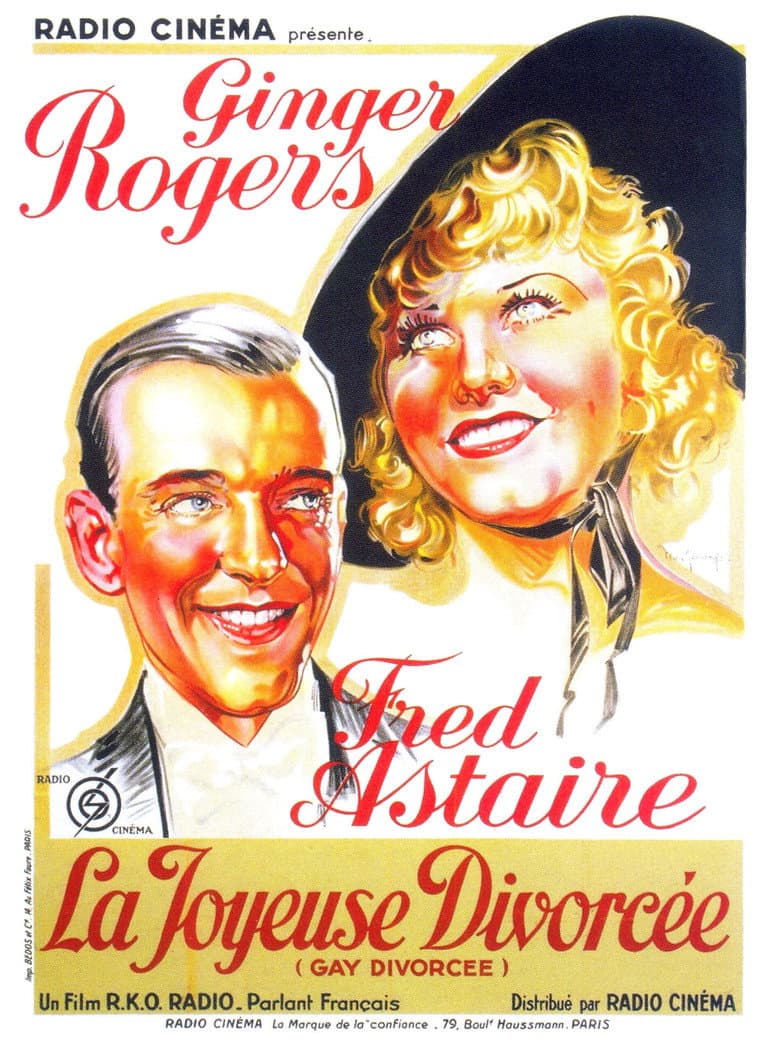 Affiche de La Joyeuse Divorcée