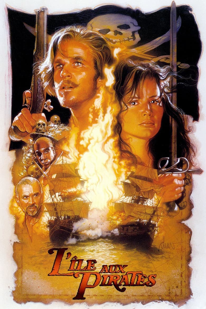 Affiche de L'Île aux pirates