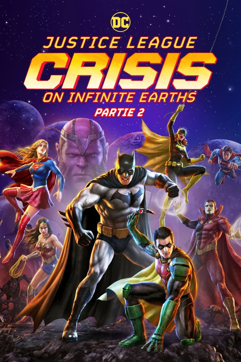 Affiche de Justice League : Crisis on Infinite Earths Partie 2