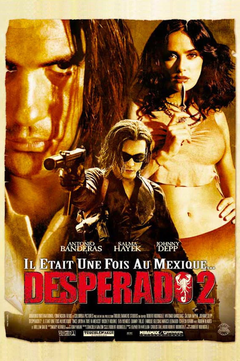 Affiche de Desperado 2 : Il était une fois au Mexique