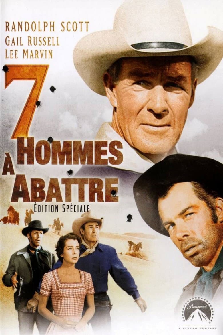 Affiche de 7 hommes à abattre