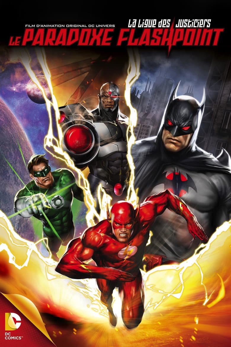 Affiche de La Ligue des Justiciers : Le Paradoxe Flashpoint