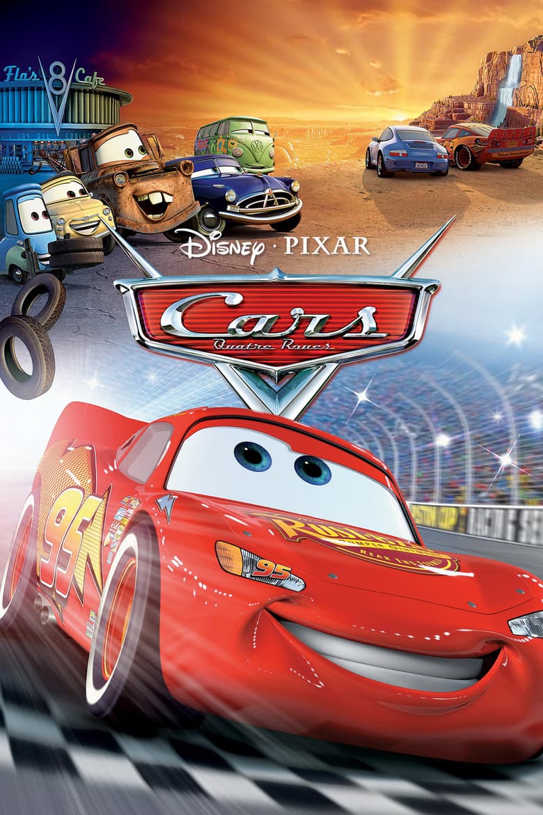 Affiche de Cars : Quatre roues