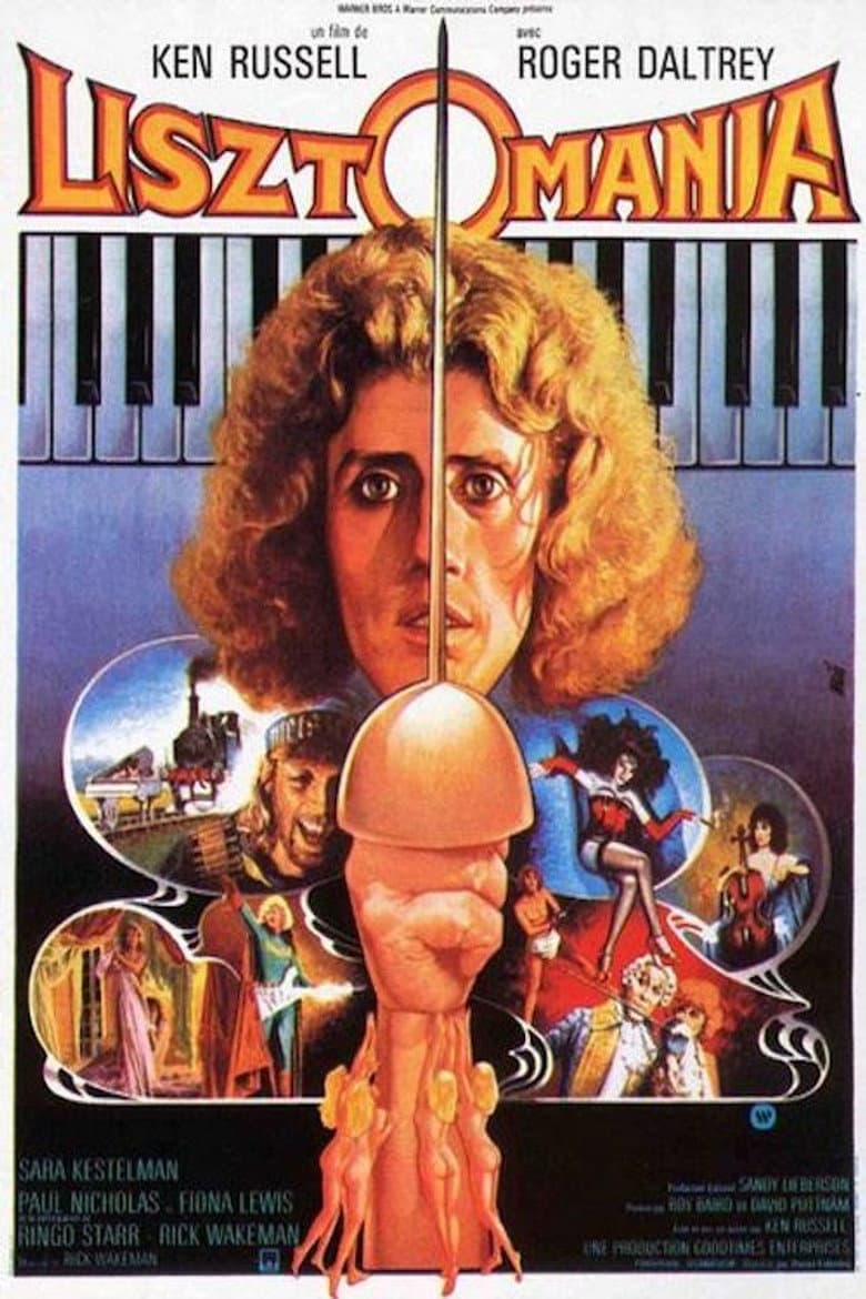 Affiche de Lisztomania