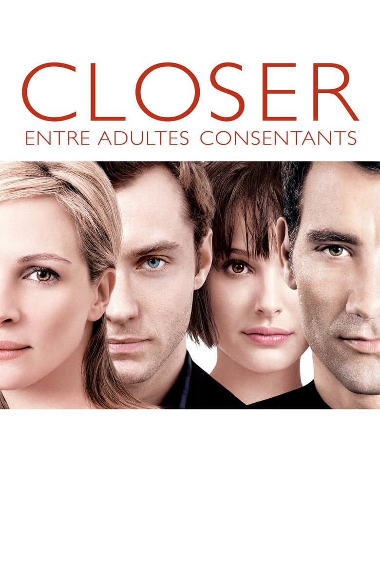 Affiche de Closer, entre adultes consentants