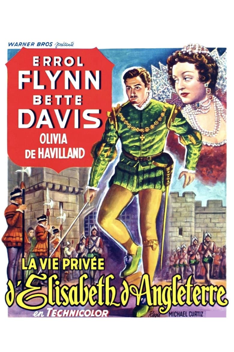 Affiche de La Vie privée d'Élisabeth d'Angleterre