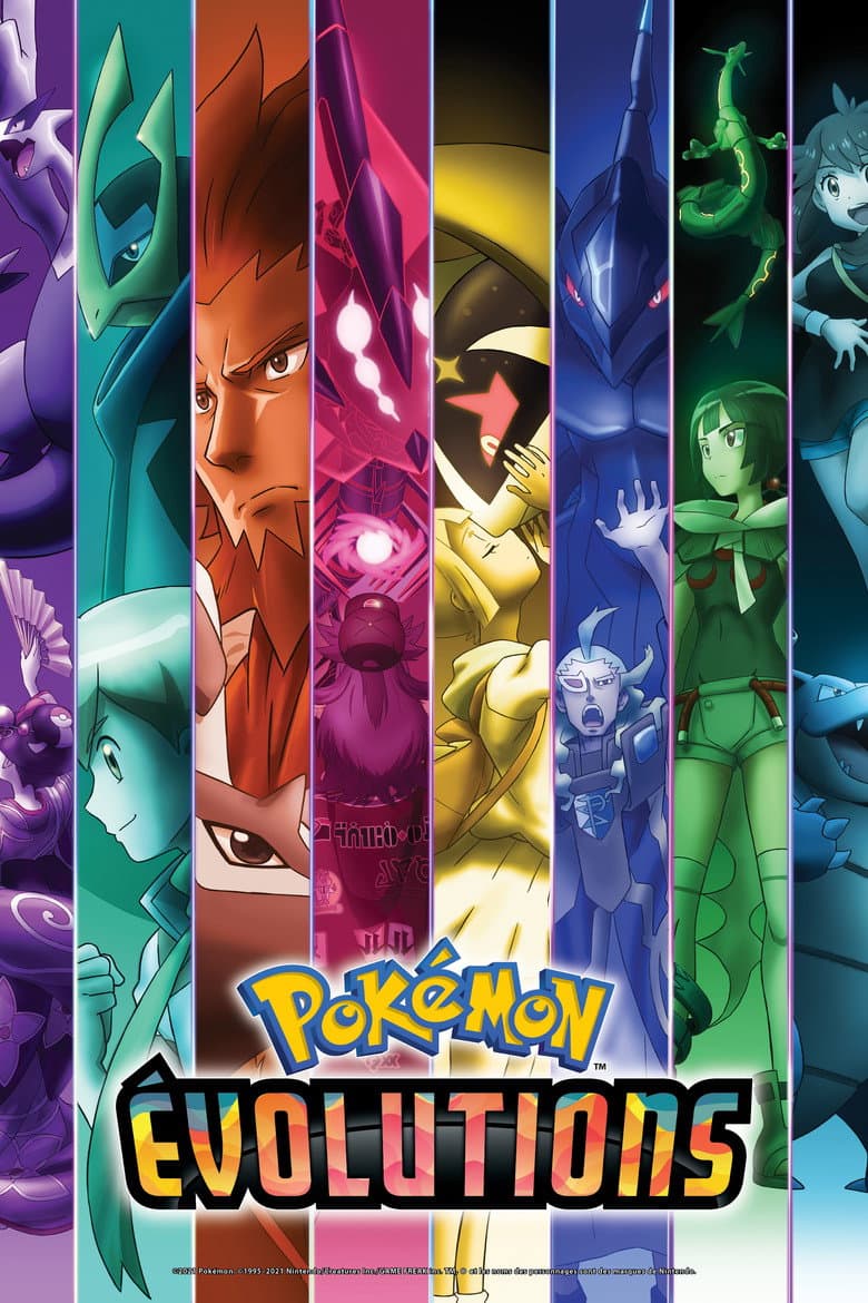 Affiche de Pokémon Évolutions