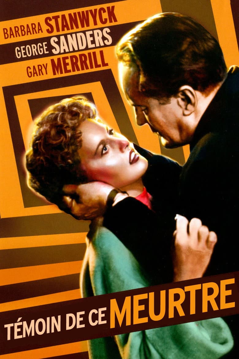 Affiche de Témoin de ce meurtre