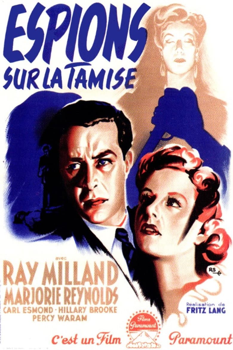 Affiche de Espions sur la Tamise