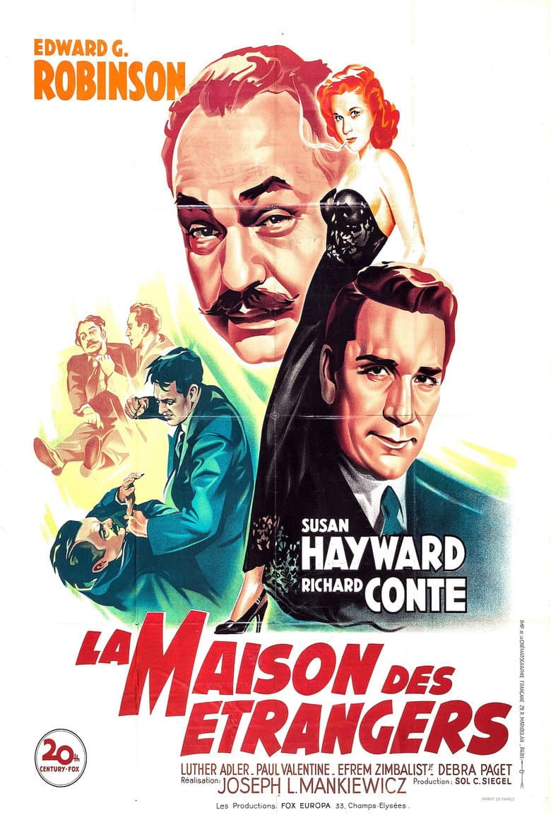 Affiche de La Maison des étrangers