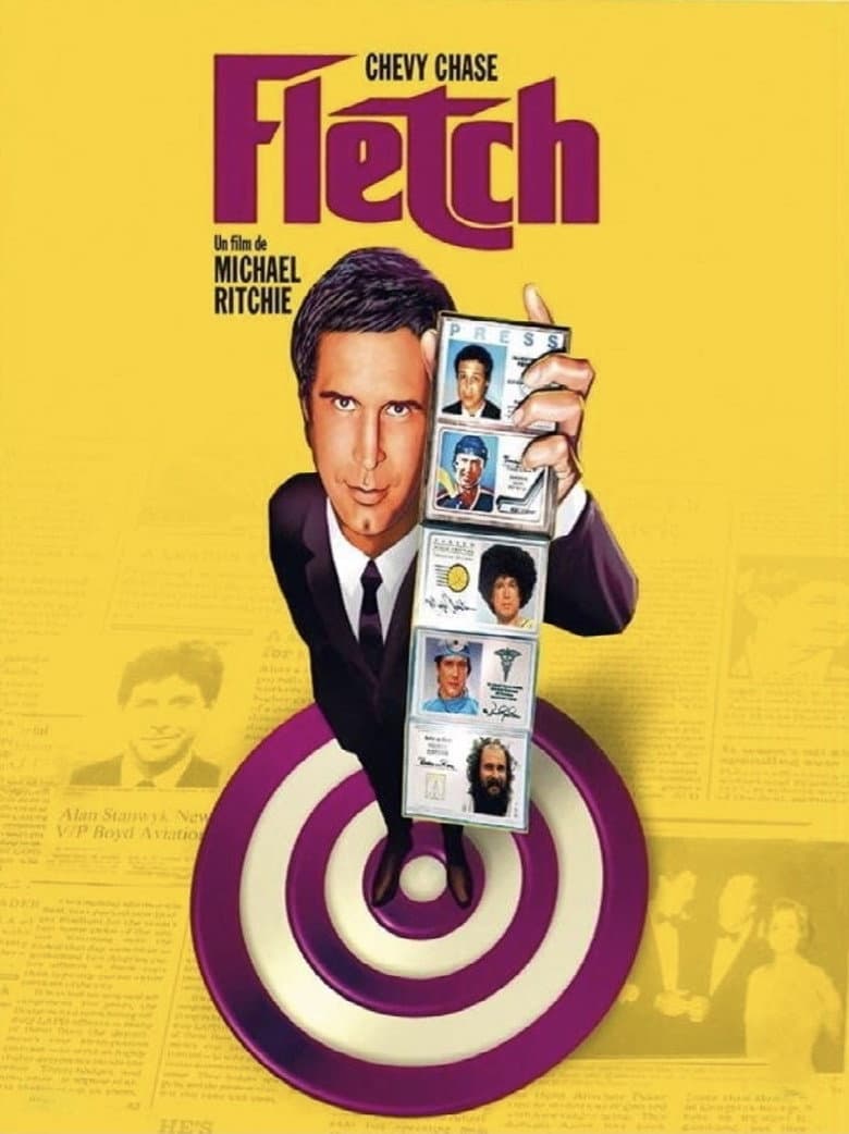 Affiche de Fletch aux trousses