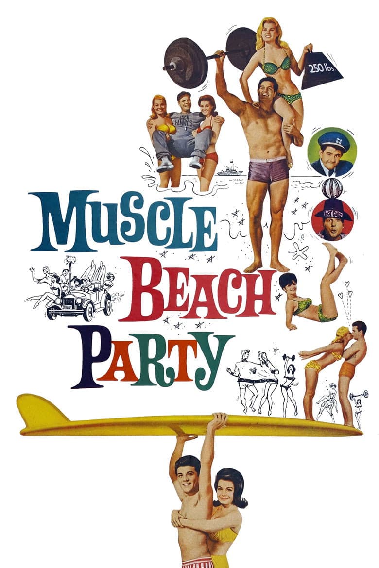 Affiche de Muscle Beach Party