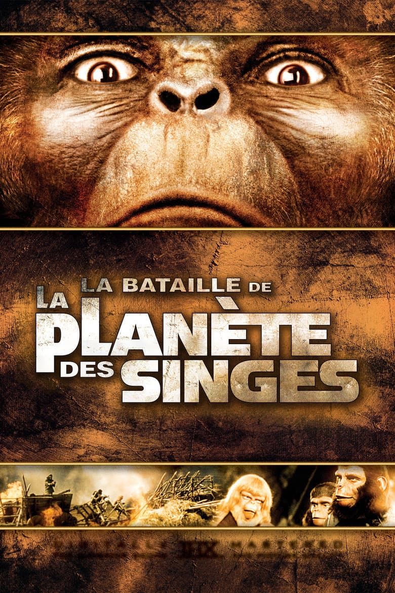 Affiche de La Bataille de la planète des singes