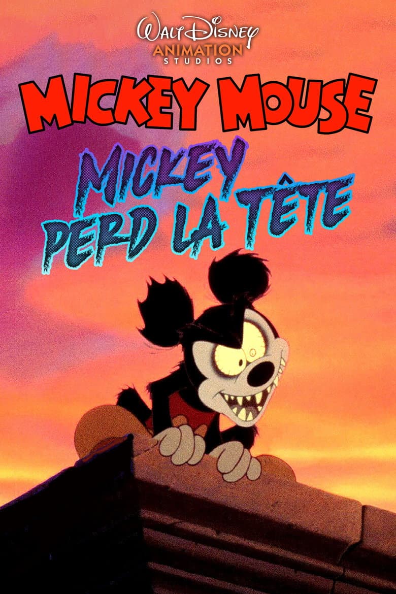 Affiche de Mickey Perd la Tête